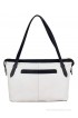 Hidesign Sb Cordelia 01 Ge White Midnight Blue Tote Bag